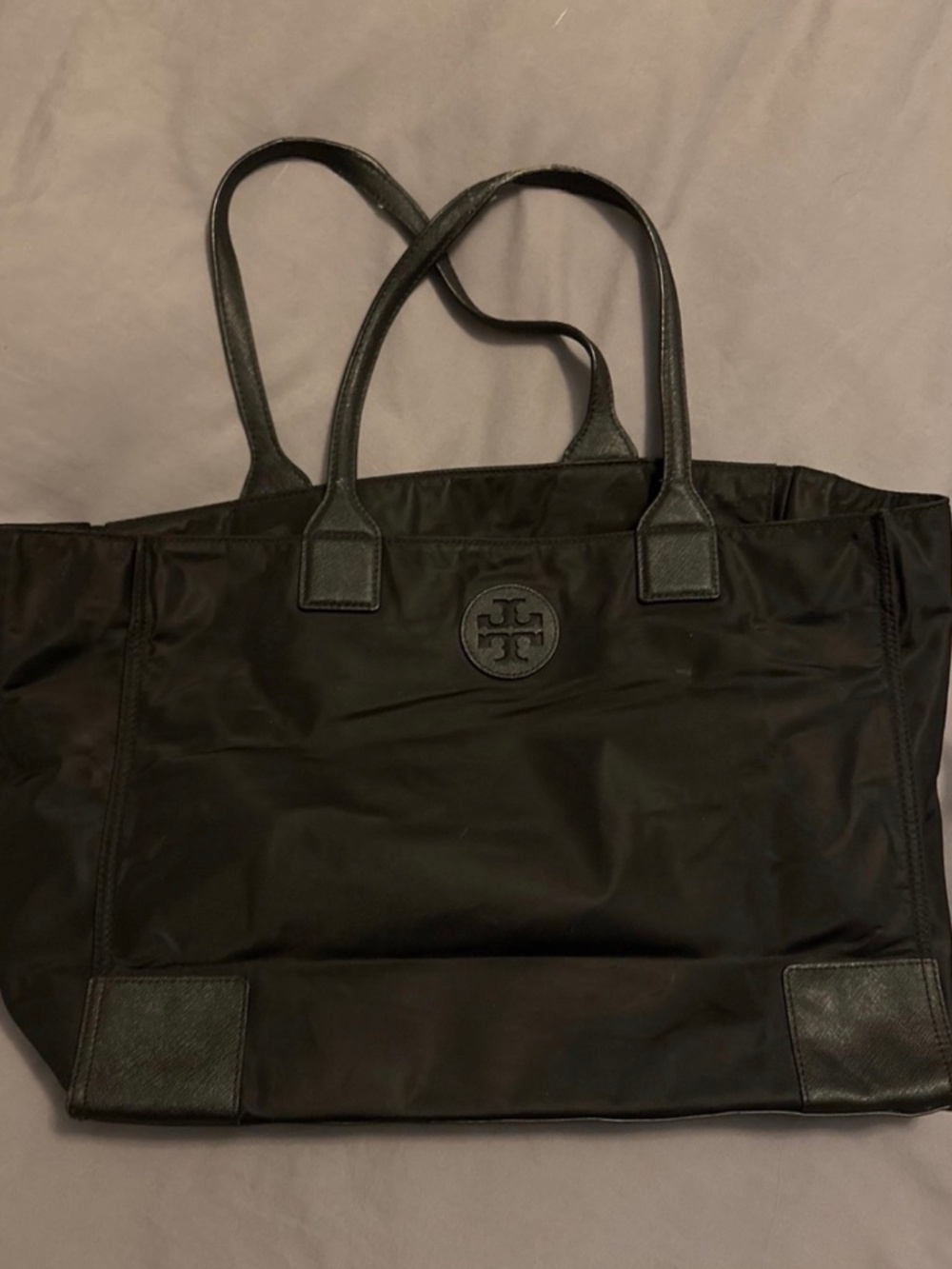 Tory Burch Nylon Ella Tote | Black